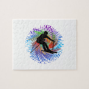 Nedåtriktad spiral pussel