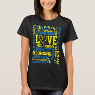 Nedåtsyndrom Medvetenhet om Extra-kromosomTrisonom T Shirt