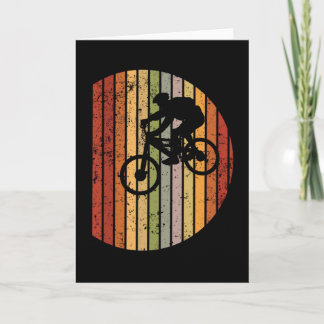 Nedbergsberg Biker MTB Sunset Gift Kort