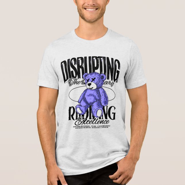 Nedbrytning av vanlig björn t shirt (Framsida)