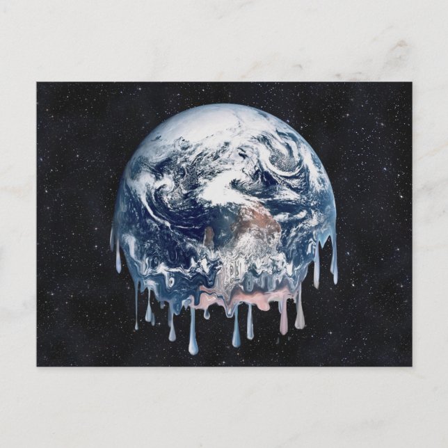 Nedbrytning (Fullt, tvärgående bakgrund) Vykort (Framsida)