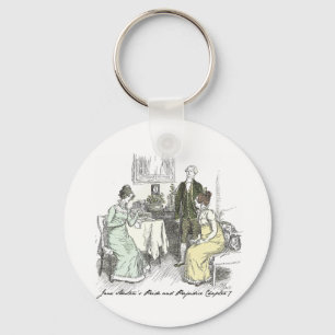 Nederfield Notes - Jane Austen Pride & Prejudice Nyckelring