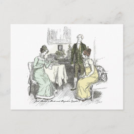 Nederfield Notes - Jane Austen Pride & Prejudice Vykort