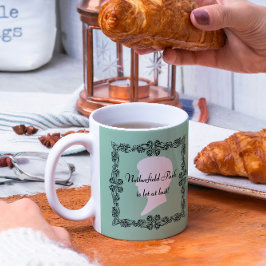 Nederfield Park är äntligen släppt! Jane Austen Gr Kaffemugg