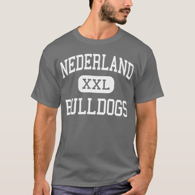 Nederland - bulldoggar - kick - Nederland Texas Tröja (Framsida)