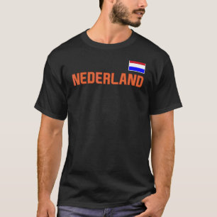 Nederland Flagga Dutch Pride Netherlands Internati T Shirt