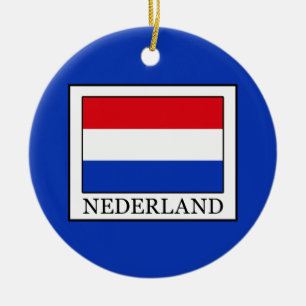 Nederland Julgransprydnad Keramik