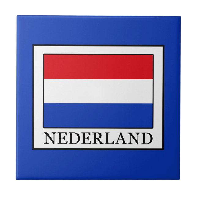Nederland Kakelplatta (Framsidan)