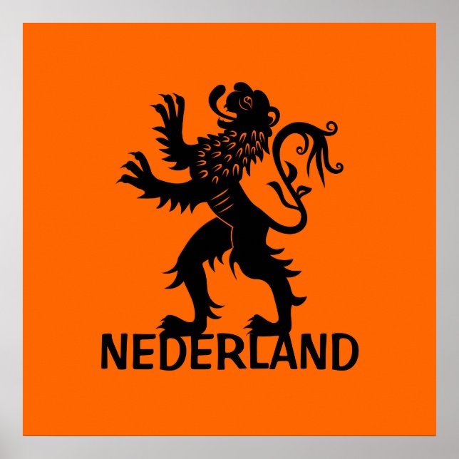 Nederland Lejon Poster (Framsidan)