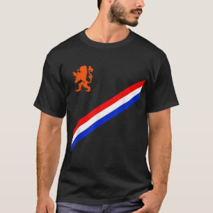 Nederland Nederländerna Holland Soccer Jersey T Shirt