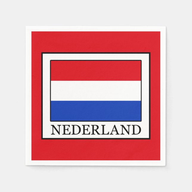 Nederland Pappersservett (Framsidan)