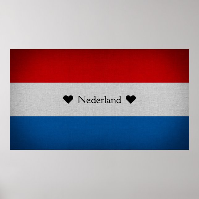 ♥ Nederland ♥ Poster (Framsidan)