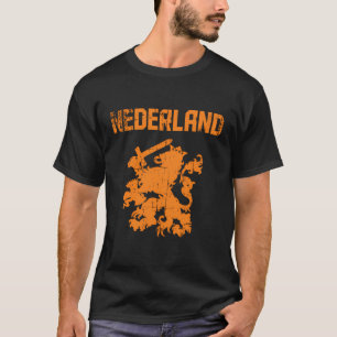Nederland Soccer Jersey Stil Vintage Holland Neth T Shirt