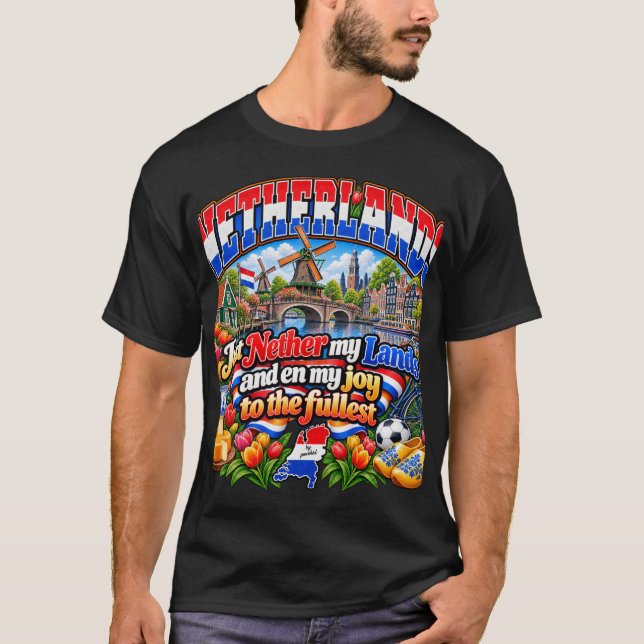 Nederland T-shirt (Framsida)