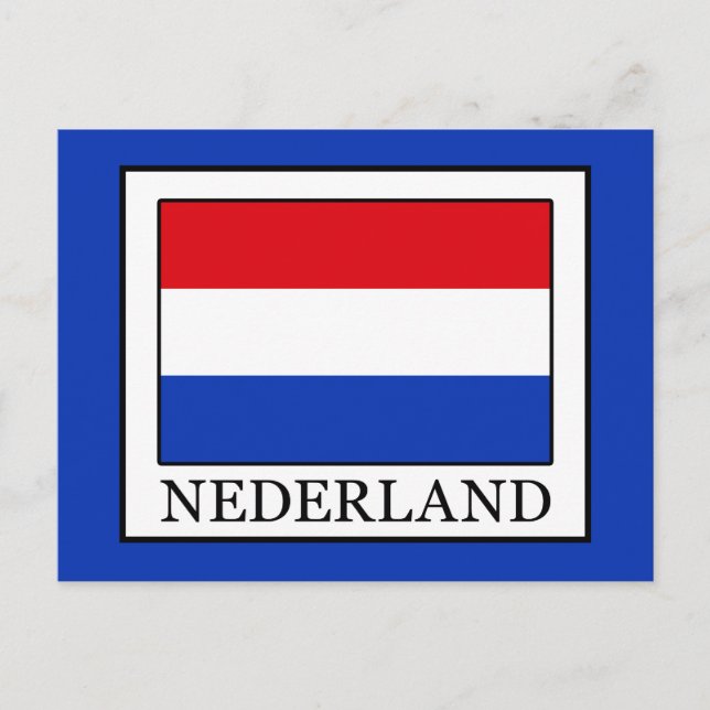 Nederland Vykort (Framsida)