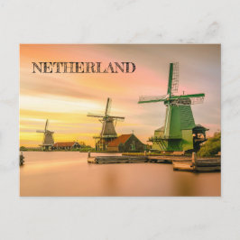 Nederland Windmills vykort