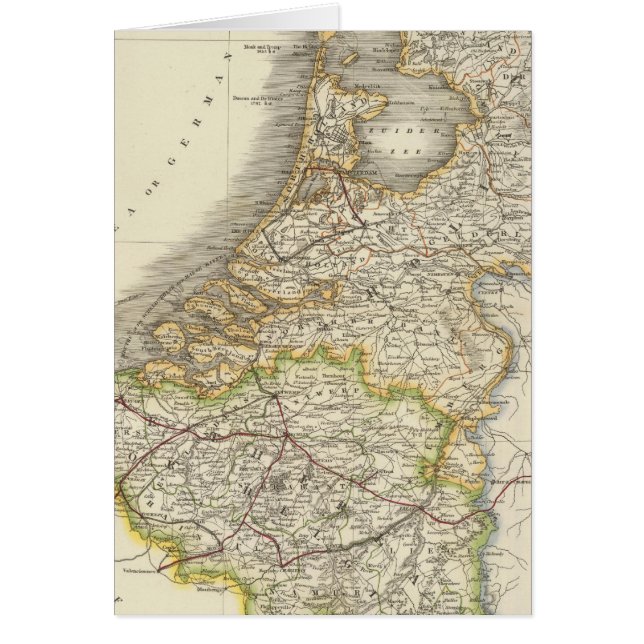 Nederländerna 2 hälsningskort (Framsidan)