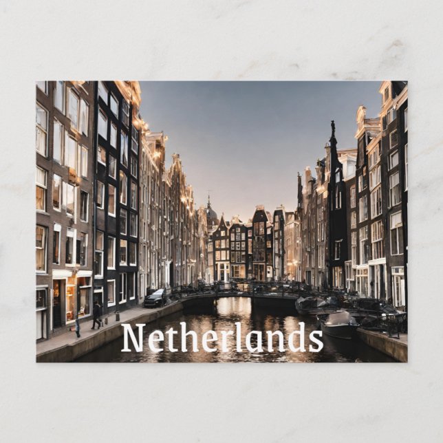 Nederländerna (2) vykort (Framsida)