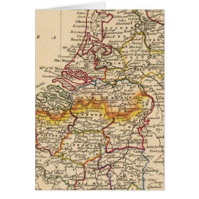 Nederländerna 3 hälsningskort (Framsidan)