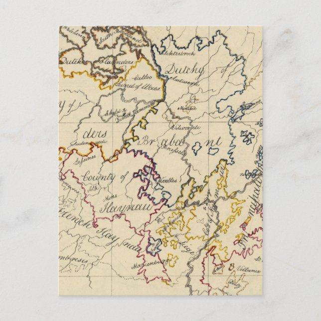 Nederländerna 3 vykort (Framsida)