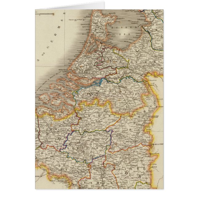 Nederländerna 7 hälsningskort (Framsidan)