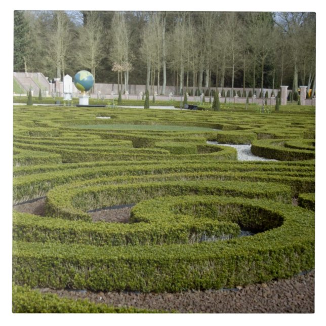 Nederländerna (även känd som Holland), Apeldoorn.  Kakelplatta (Framsidan)