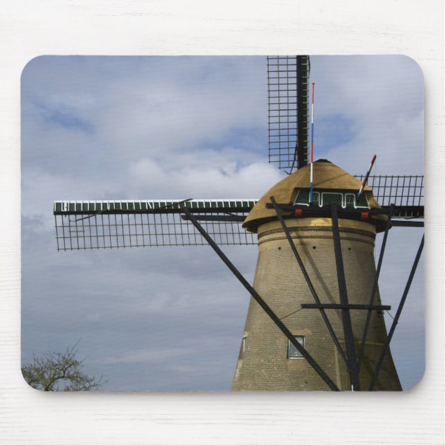 Nederländerna (även känd som Holland), Kinderdijk. Musmatta (Framsidan)