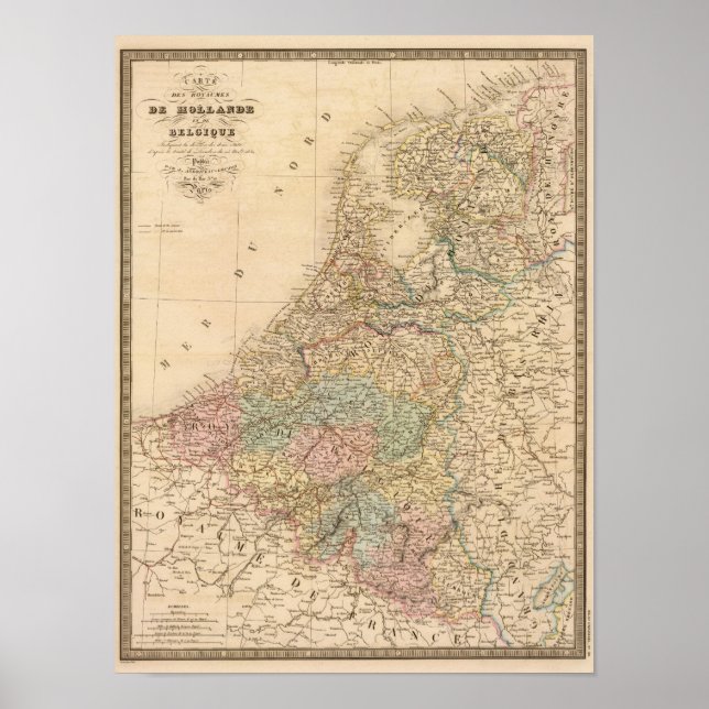 Nederländerna, Belgien 2 Poster (Framsidan)