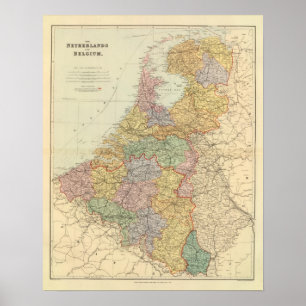 Nederländerna Belgien 2 Poster