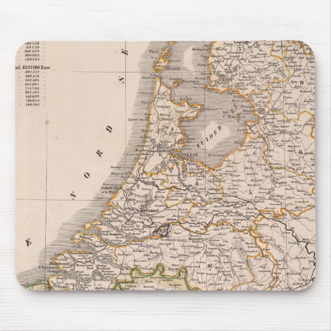 Nederländerna, Belgien Musmatta (Framsidan)