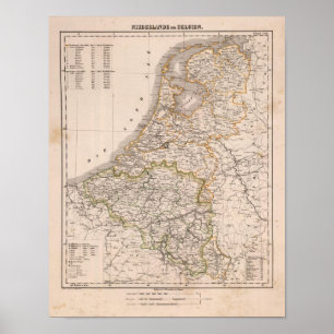 Nederländerna, Belgien Poster