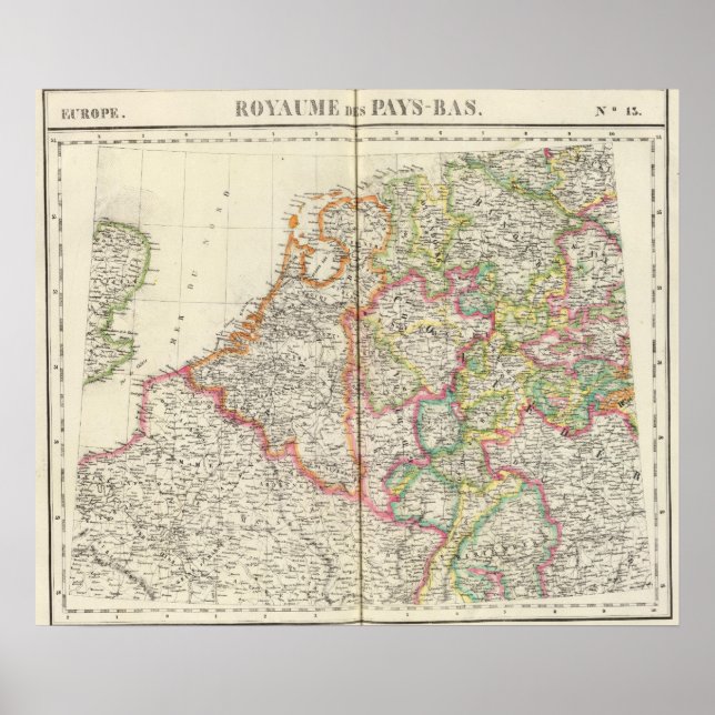 Nederländerna, Europa 13 Poster (Framsidan)