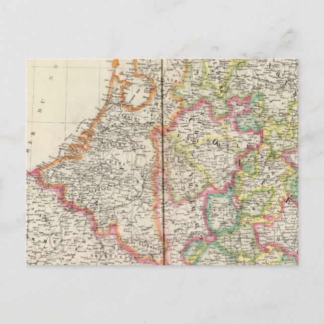 Nederländerna, Europa 13 Vykort (Framsida)