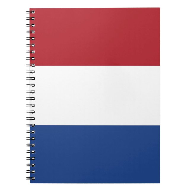 Nederländerna Flagga Anteckningsbok (Framsidan)