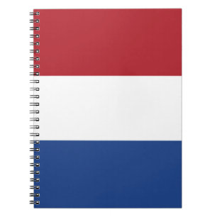 Nederländerna flagga anteckningsbok