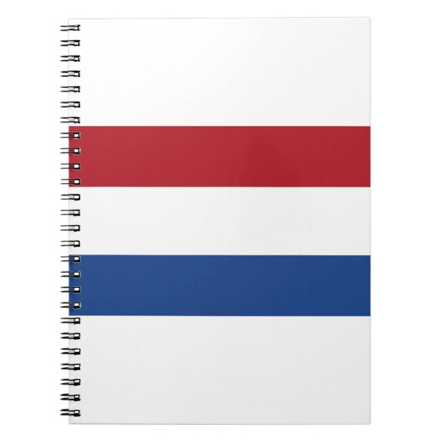 Nederländerna Flagga Anteckningsbok (Framsidan)