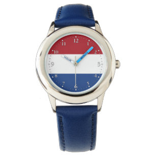 Nederländerna Flagga Armbandsur