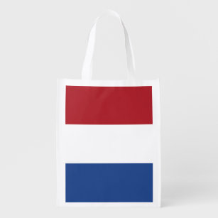 Nederländerna Flagga Återanvändbar Påse