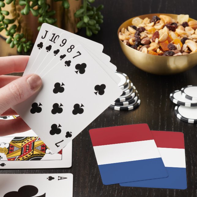 Nederländerna flagga casinokort (På plats)