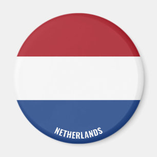 Nederländerna Flagga Charming Patriotic Magnet
