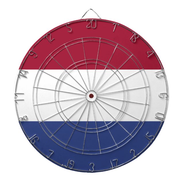 Nederländerna Flagga Darttavla (Framsidan)
