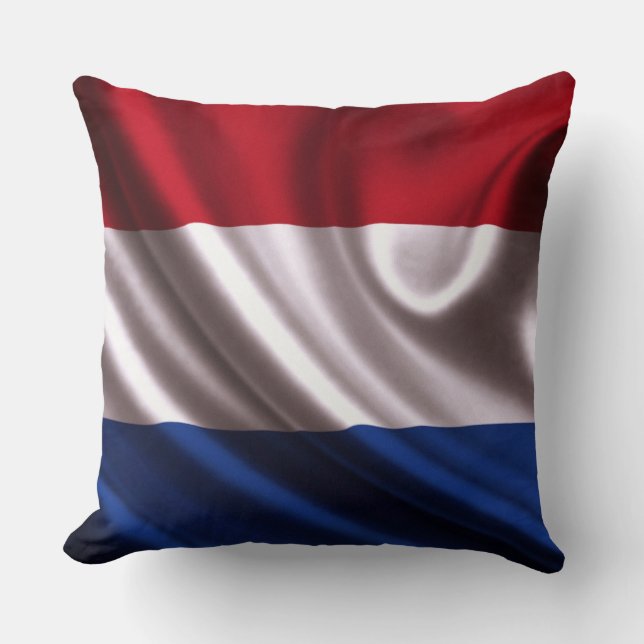 Nederländerna Flagga Dekorativ kudde (Framsida)