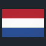 Nederländerna Flagga Fototryck<br><div class="desc">Patriotic flagga of Netherlands.</div>