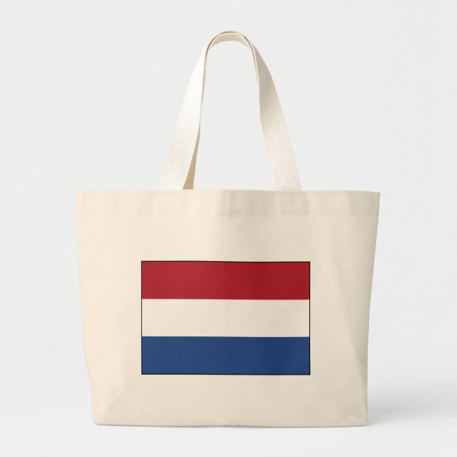 Nederländerna Flagga Jumbo Tygkasse (Framsidan)