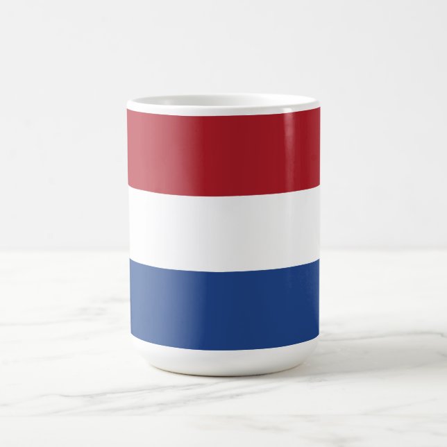 Nederländerna flagga kaffemugg (Center)