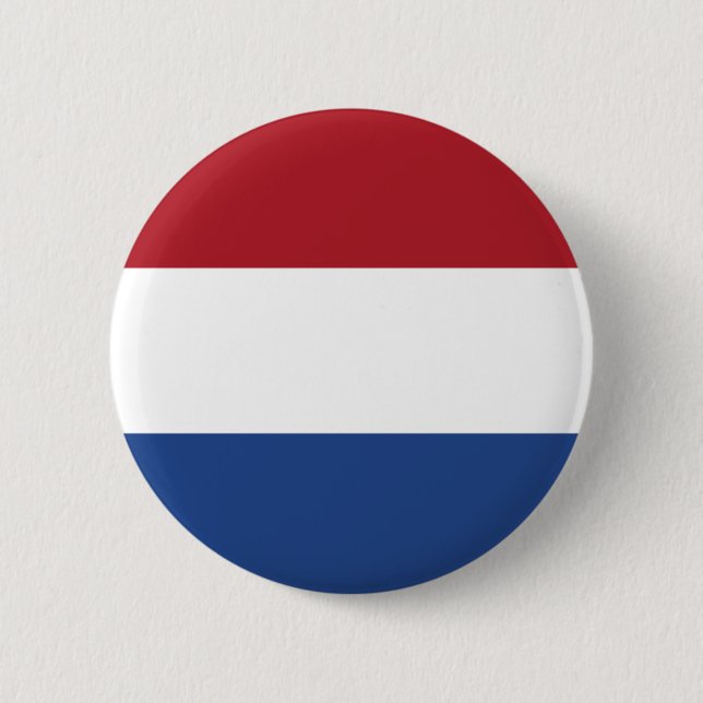 Nederländerna flagga knapp (Framsida)