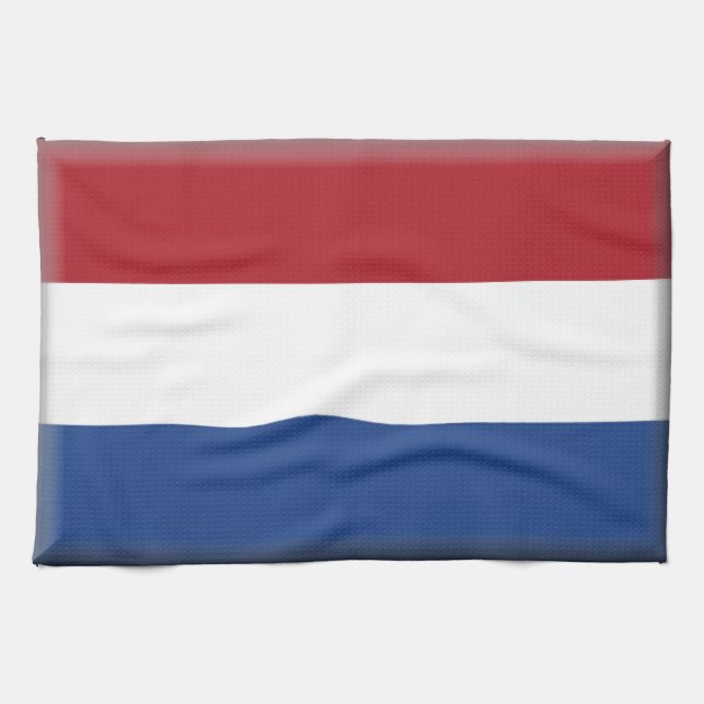Nederländerna Flagga Kökshandduk (Horisontell)
