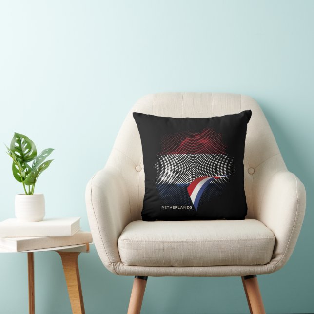 Nederländerna flagga kudde (Stol)