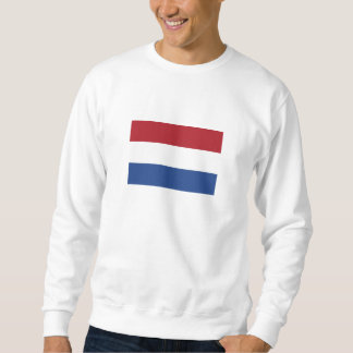 Nederländerna Flagga Lång Ärmad Tröja