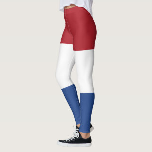 Nederländerna Flagga Leggings